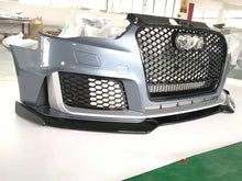 Load image into Gallery viewer, A3/S3 14-16 8V RS3 style front bumper kit with Grilles
