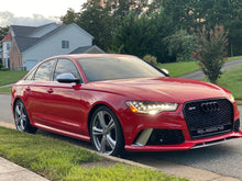 Load image into Gallery viewer, RS6 style front bumper kit with Grilles and rear diffuser FOR A6/S6 C7 12-15
