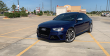 Load image into Gallery viewer, A4/S4 2013-2016 RS4 style front bumper kit complete with grilles
