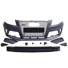 Load image into Gallery viewer, RS4 style front bumper kit with grilles for 2008-2012 Audi A4/S4 B8
