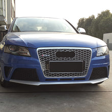 Load image into Gallery viewer, RS4 style front bumper kit with grilles for 2008-2012 Audi A4/S4 B8
