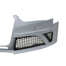 Load image into Gallery viewer, RS4 style front bumper kit with grilles for 2008-2012 Audi A4/S4 B8
