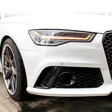 Load image into Gallery viewer, A6 16-18 RS6 C7.5 style front bumper kit with Grilles
