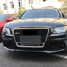 Load image into Gallery viewer, RS4 style front bumper kit with grilles for 2008-2012 Audi A4/S4 B8
