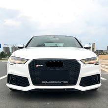 Load image into Gallery viewer, A6 16-18 RS6 C7.5 style front bumper kit with Grilles
