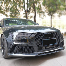 Load image into Gallery viewer, A6 16-18 RS6 C7.5 style front bumper kit with Grilles
