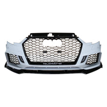 Load image into Gallery viewer, A3 17-19 8V5 RS3 style front bumper kit with Grilles
