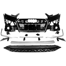 Load image into Gallery viewer, A4/S4 2017-2020 B9 RS style front bumper kit with Grilles
