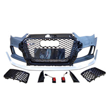 Load image into Gallery viewer, A3/S3 14-16 8V RS3 style front bumper kit with Grilles
