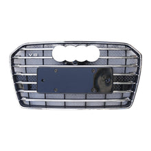 Load image into Gallery viewer, For Audi A6/S6 2016-2018 C7.5 RS6 Style front honeycomb Grille With Quattro frame
