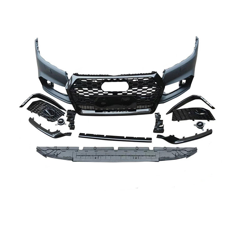 Q5/SQ5 2018-2020 RSQ5 BUMPER style front bumper kit with Grilles