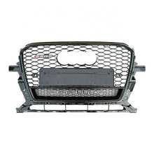 Load image into Gallery viewer, Q5/SQ5 RSQ5 Style Honeycomb Front Grill Upper Grille W/Quattro 2013-17
