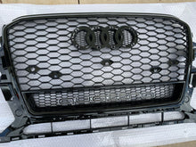 Load image into Gallery viewer, Q5/SQ5 RSQ5 Style Honeycomb Front Grill Upper Grille W/Quattro 2013-17
