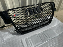 Load image into Gallery viewer, A5 / S5 B8.0 B8 RS5 STYLE FRONT BUMPER SET GRILLES QUATTRO HONEYCOMB KIT
